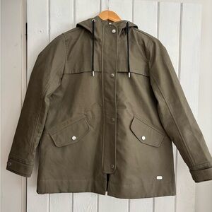 Abercrombie & Fitch Olive Utility Jacket